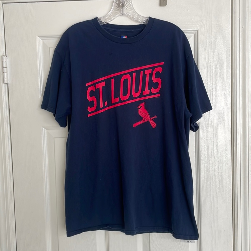 Large Tee, Navy, St.Louis Cardinals, Genuine Merchandise